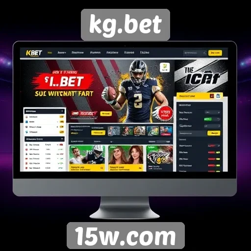 Interface e usabilidade do site de apostas kg.bet